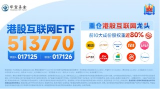 利好来了！隔夜美联储再降25个基点，港股互联网ETF（513770）大涨3．65%，规模续创上市新高！