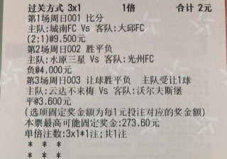 足彩比分结果(竟彩足彩比分结果)