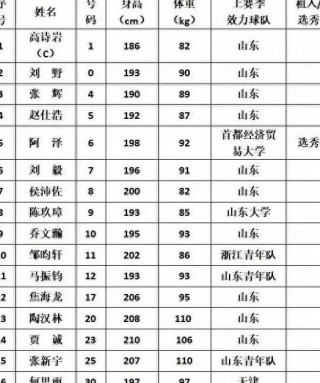 cba球队名单(上海cba球队名单)