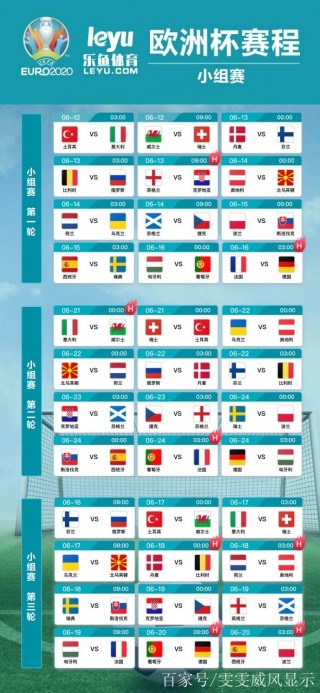 欧洲杯2021开赛时间(欧洲杯2021开赛时间最新)