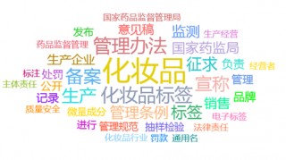 一系列政策出台化妆品行业加强监管(一系列政策出台化妆品行业加强监管管理)