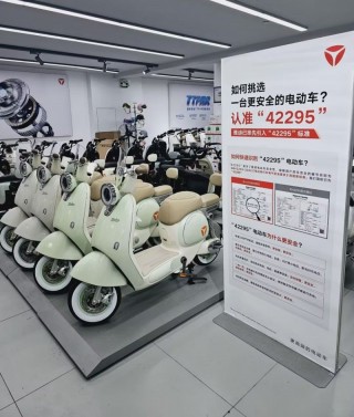 电动车安全品质新标杆！雅迪“42295”标准车型引发热卖