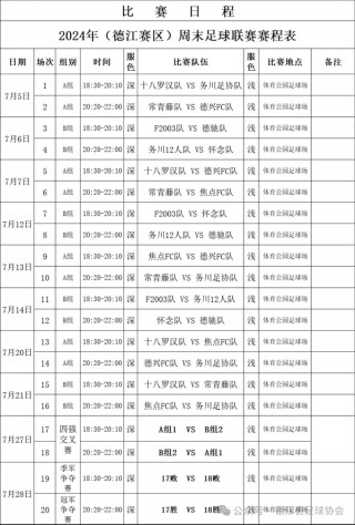 2023年足球比赛时间表(2023年足球比赛时间表图片)