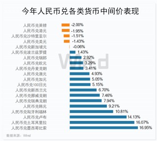 2024年四大强势非美货币，人民币、港币位列其中！