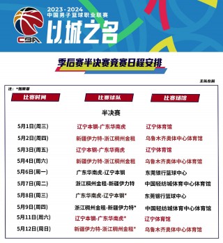 cba全部赛程表(cba全部赛程表CCTV5)