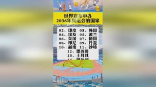 2036奥运会举办城市(2036奥运会举办城市公布时间)