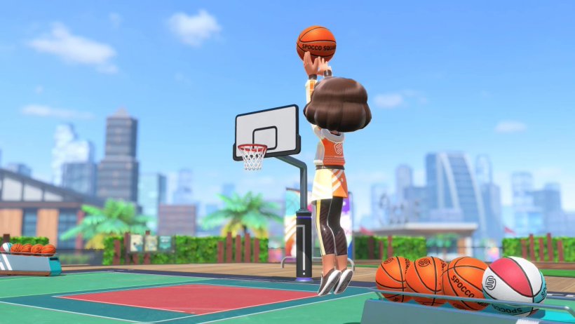 《任天堂 Switch 运动》免费“篮球项目”游戏更新官宣 7 月 10 日上线  第3张