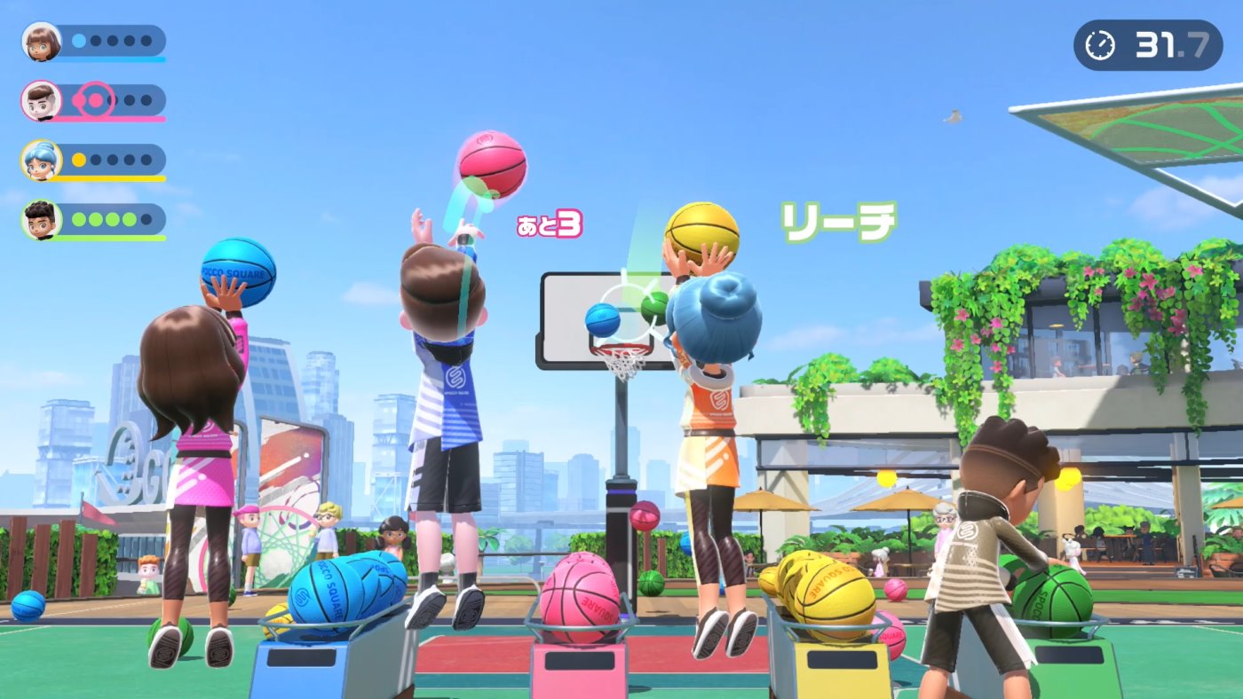 《任天堂 Switch 运动》免费“篮球项目”游戏更新官宣 7 月 10 日上线  第4张