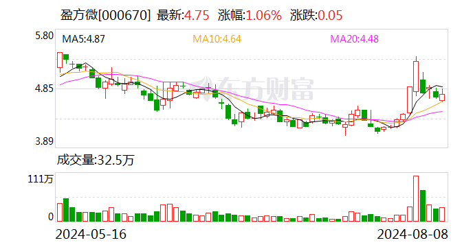 盈方微：2024年上半年亏损2240.24万元  第1张