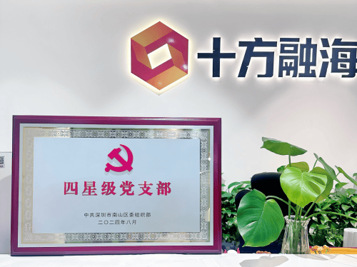 喜讯！十方融海党支部荣获四星级认证，党建引领企业新发展篇章  第1张