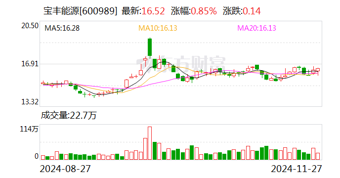 宝丰能源：拟4.92亿元收购宝丰昱能蒸汽综合管线项目及相关资产  第1张