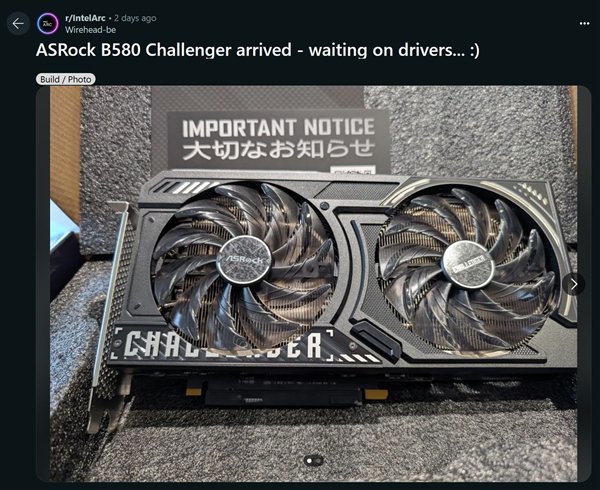 Intel锐炫显卡的名字把人绕晕了！至少3人提前收到卡  第1张