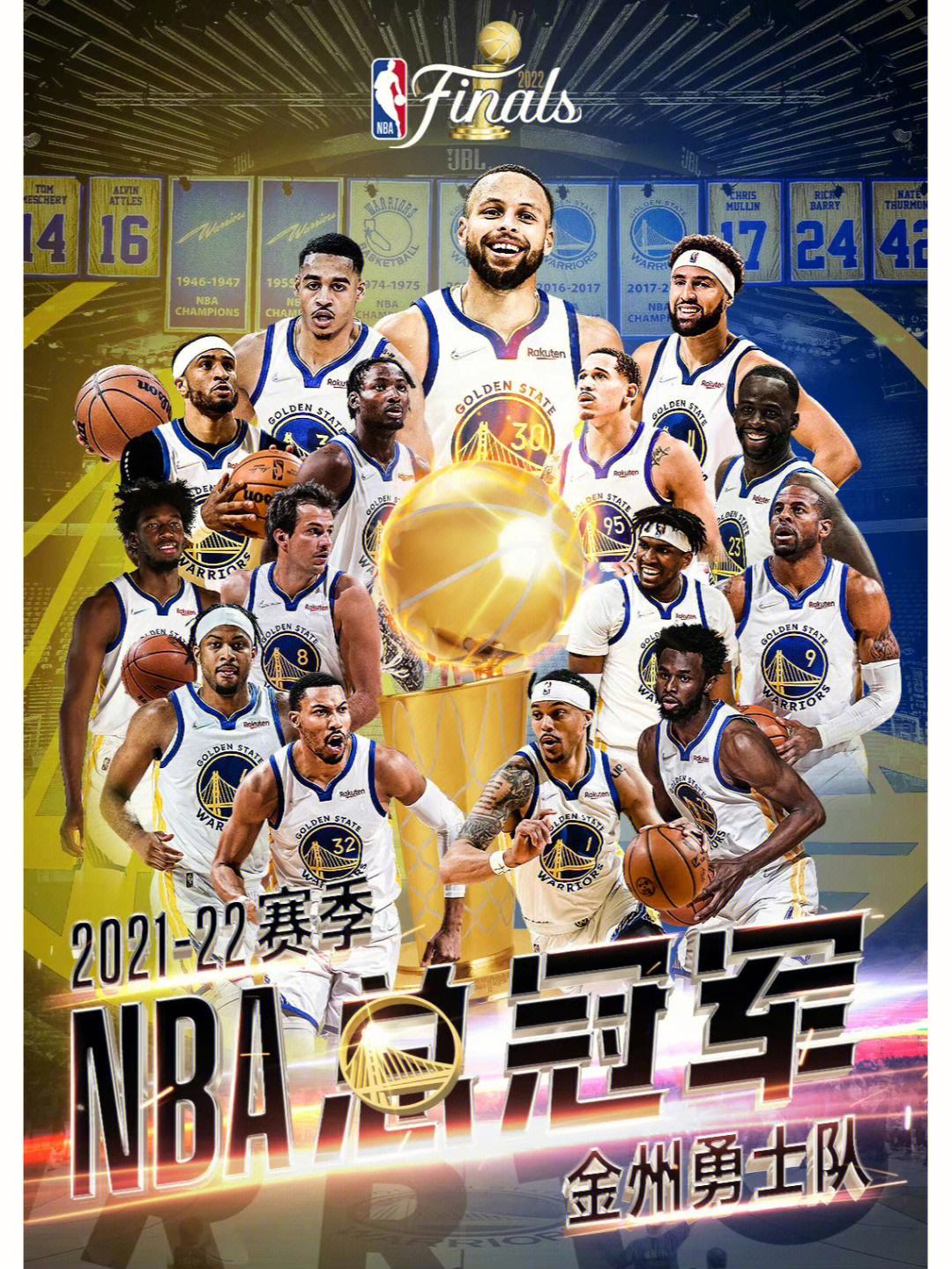 nba历届总冠军及fmvp(历届nba总冠军球队及主力阵容)  第2张