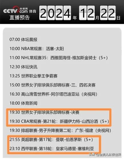 cctv5比赛直播节目单(cctv5比赛直播5台直播在线直播)  第2张