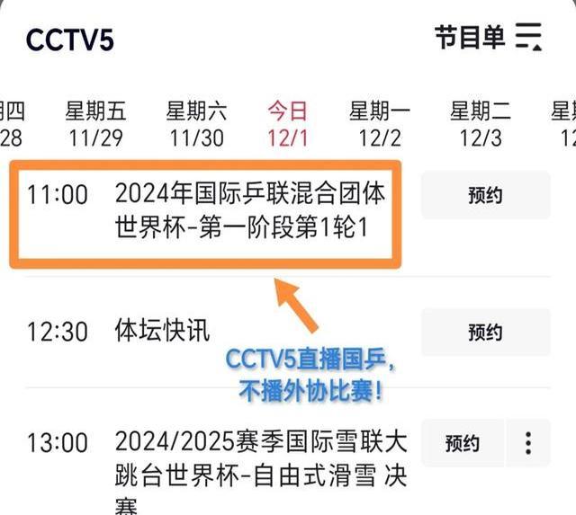 中央cctv5+节目表今天(中央CCTV5+节目表今天最新一期)  第1张